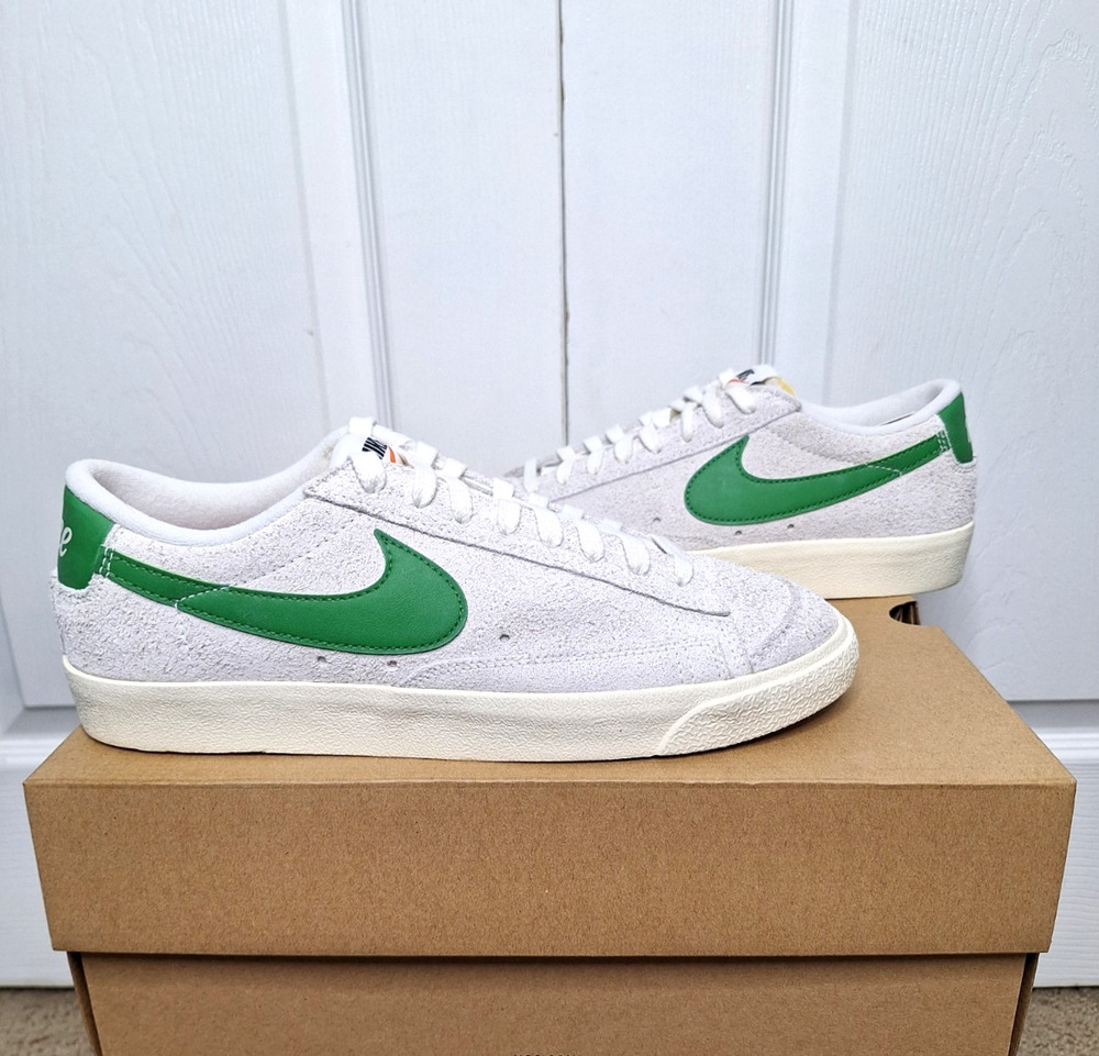 Nike Blazer Low '77 Prm Summit White Kelly Green HF3158-101 size 9